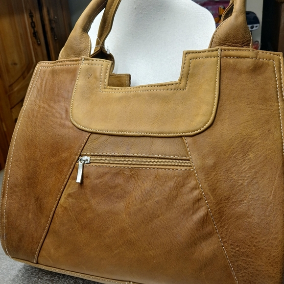 Boho style leather bag 🥰🥰🥰 - Picture 5 of 6